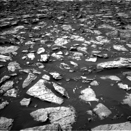 Nasa's Mars rover Curiosity acquired this image using its Left Navigation Camera on Sol 1506, at drive 276, site number 59