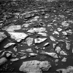 Nasa's Mars rover Curiosity acquired this image using its Left Navigation Camera on Sol 1506, at drive 288, site number 59