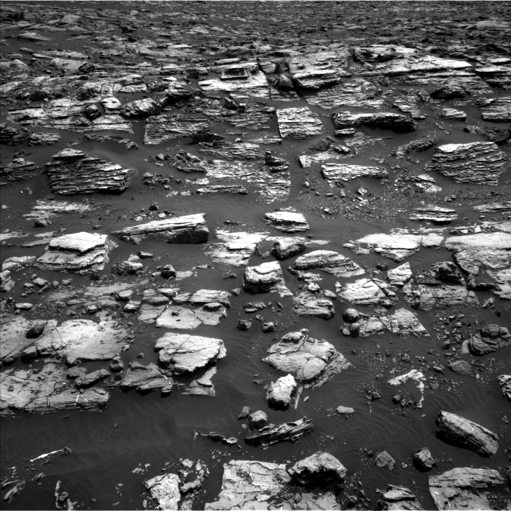 Nasa's Mars rover Curiosity acquired this image using its Left Navigation Camera on Sol 1506, at drive 336, site number 59