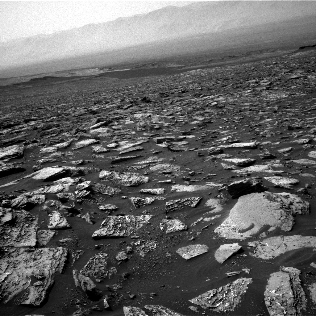 Nasa's Mars rover Curiosity acquired this image using its Left Navigation Camera on Sol 1506, at drive 372, site number 59