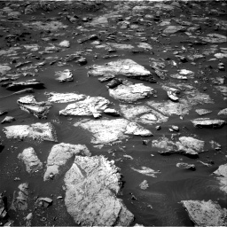 Nasa's Mars rover Curiosity acquired this image using its Right Navigation Camera on Sol 1506, at drive 54, site number 59