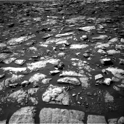 Nasa's Mars rover Curiosity acquired this image using its Right Navigation Camera on Sol 1506, at drive 222, site number 59