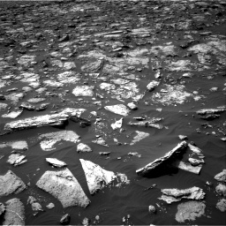 Nasa's Mars rover Curiosity acquired this image using its Right Navigation Camera on Sol 1506, at drive 264, site number 59