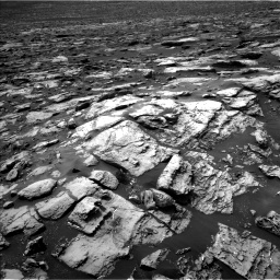 Nasa's Mars rover Curiosity acquired this image using its Left Navigation Camera on Sol 1507, at drive 384, site number 59