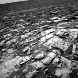 Nasa's Mars rover Curiosity acquired this image using its Left Navigation Camera on Sol 1507, at drive 390, site number 59