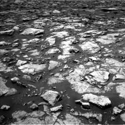 Nasa's Mars rover Curiosity acquired this image using its Left Navigation Camera on Sol 1507, at drive 408, site number 59