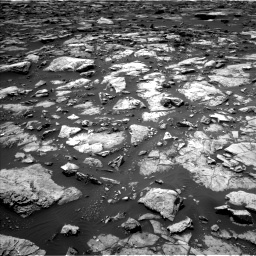 Nasa's Mars rover Curiosity acquired this image using its Left Navigation Camera on Sol 1507, at drive 414, site number 59