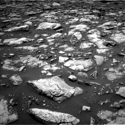 Nasa's Mars rover Curiosity acquired this image using its Left Navigation Camera on Sol 1507, at drive 420, site number 59