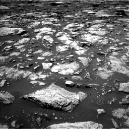 Nasa's Mars rover Curiosity acquired this image using its Left Navigation Camera on Sol 1507, at drive 438, site number 59