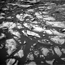 Nasa's Mars rover Curiosity acquired this image using its Left Navigation Camera on Sol 1507, at drive 486, site number 59