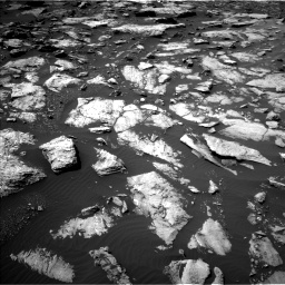Nasa's Mars rover Curiosity acquired this image using its Left Navigation Camera on Sol 1507, at drive 492, site number 59