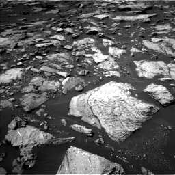 Nasa's Mars rover Curiosity acquired this image using its Left Navigation Camera on Sol 1507, at drive 504, site number 59