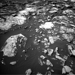 Nasa's Mars rover Curiosity acquired this image using its Left Navigation Camera on Sol 1507, at drive 516, site number 59