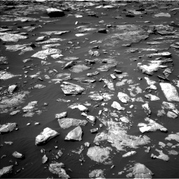 Nasa's Mars rover Curiosity acquired this image using its Left Navigation Camera on Sol 1507, at drive 552, site number 59