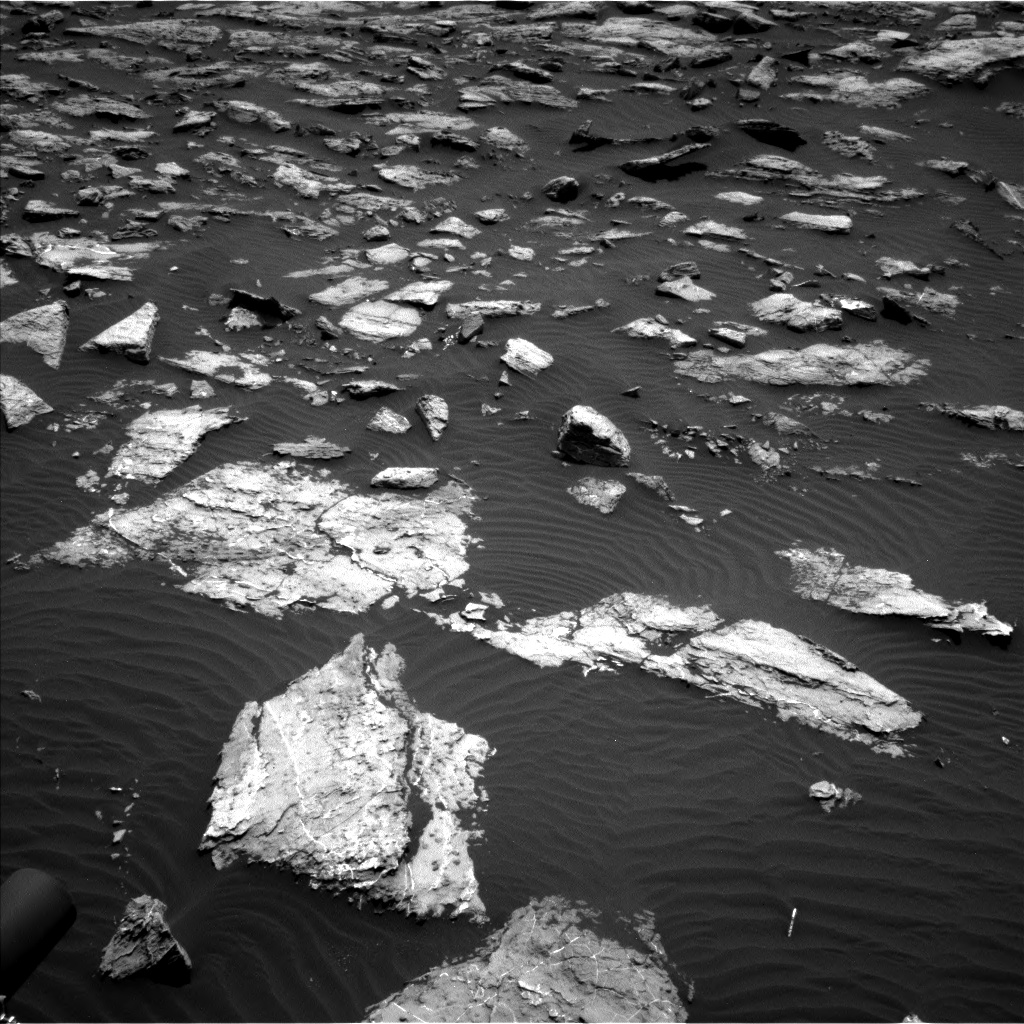 Nasa's Mars rover Curiosity acquired this image using its Left Navigation Camera on Sol 1507, at drive 576, site number 59