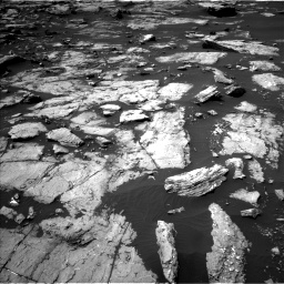 Nasa's Mars rover Curiosity acquired this image using its Left Navigation Camera on Sol 1507, at drive 588, site number 59