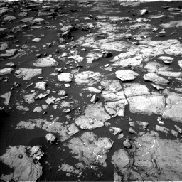 Nasa's Mars rover Curiosity acquired this image using its Left Navigation Camera on Sol 1507, at drive 600, site number 59