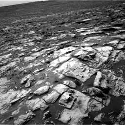 Nasa's Mars rover Curiosity acquired this image using its Right Navigation Camera on Sol 1507, at drive 390, site number 59