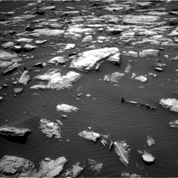 Nasa's Mars rover Curiosity acquired this image using its Left Navigation Camera on Sol 1508, at drive 612, site number 59