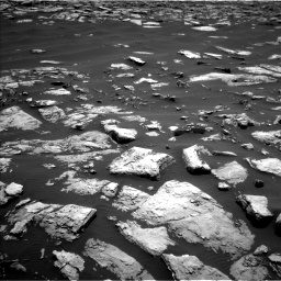 Nasa's Mars rover Curiosity acquired this image using its Left Navigation Camera on Sol 1508, at drive 630, site number 59