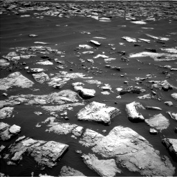 Nasa's Mars rover Curiosity acquired this image using its Left Navigation Camera on Sol 1508, at drive 636, site number 59