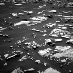 Nasa's Mars rover Curiosity acquired this image using its Left Navigation Camera on Sol 1508, at drive 648, site number 59