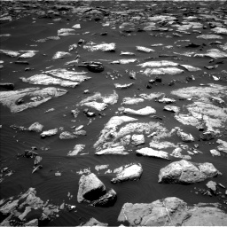 Nasa's Mars rover Curiosity acquired this image using its Left Navigation Camera on Sol 1508, at drive 654, site number 59