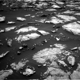 Nasa's Mars rover Curiosity acquired this image using its Left Navigation Camera on Sol 1508, at drive 678, site number 59