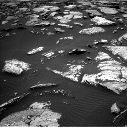 Nasa's Mars rover Curiosity acquired this image using its Left Navigation Camera on Sol 1508, at drive 696, site number 59
