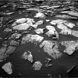 Nasa's Mars rover Curiosity acquired this image using its Left Navigation Camera on Sol 1508, at drive 738, site number 59