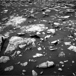 Nasa's Mars rover Curiosity acquired this image using its Left Navigation Camera on Sol 1508, at drive 768, site number 59