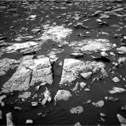 Nasa's Mars rover Curiosity acquired this image using its Left Navigation Camera on Sol 1508, at drive 774, site number 59