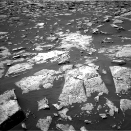 Nasa's Mars rover Curiosity acquired this image using its Left Navigation Camera on Sol 1508, at drive 786, site number 59