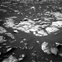 Nasa's Mars rover Curiosity acquired this image using its Left Navigation Camera on Sol 1508, at drive 804, site number 59