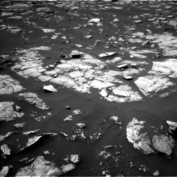 Nasa's Mars rover Curiosity acquired this image using its Left Navigation Camera on Sol 1508, at drive 810, site number 59