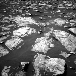 Nasa's Mars rover Curiosity acquired this image using its Left Navigation Camera on Sol 1508, at drive 822, site number 59