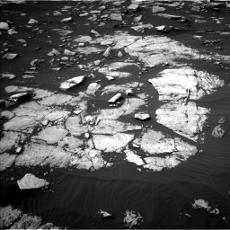 Nasa's Mars rover Curiosity acquired this image using its Left Navigation Camera on Sol 1508, at drive 834, site number 59