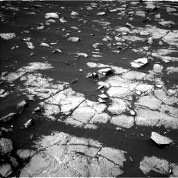 Nasa's Mars rover Curiosity acquired this image using its Left Navigation Camera on Sol 1508, at drive 846, site number 59