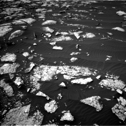 Nasa's Mars rover Curiosity acquired this image using its Left Navigation Camera on Sol 1508, at drive 876, site number 59