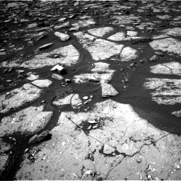 Nasa's Mars rover Curiosity acquired this image using its Left Navigation Camera on Sol 1508, at drive 906, site number 59