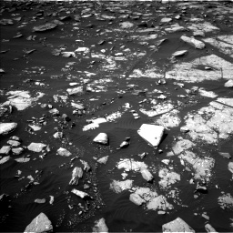 Nasa's Mars rover Curiosity acquired this image using its Left Navigation Camera on Sol 1508, at drive 924, site number 59