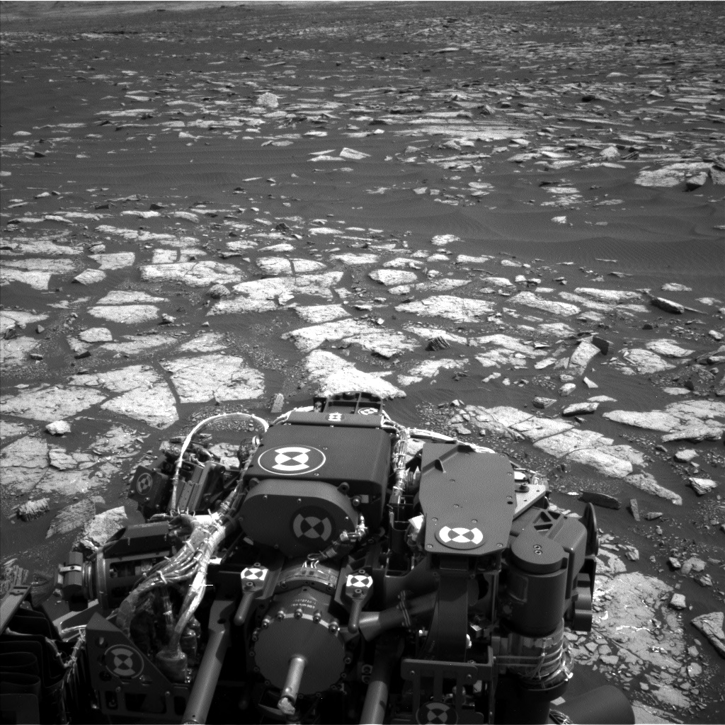 Nasa's Mars rover Curiosity acquired this image using its Left Navigation Camera on Sol 1508, at drive 936, site number 59