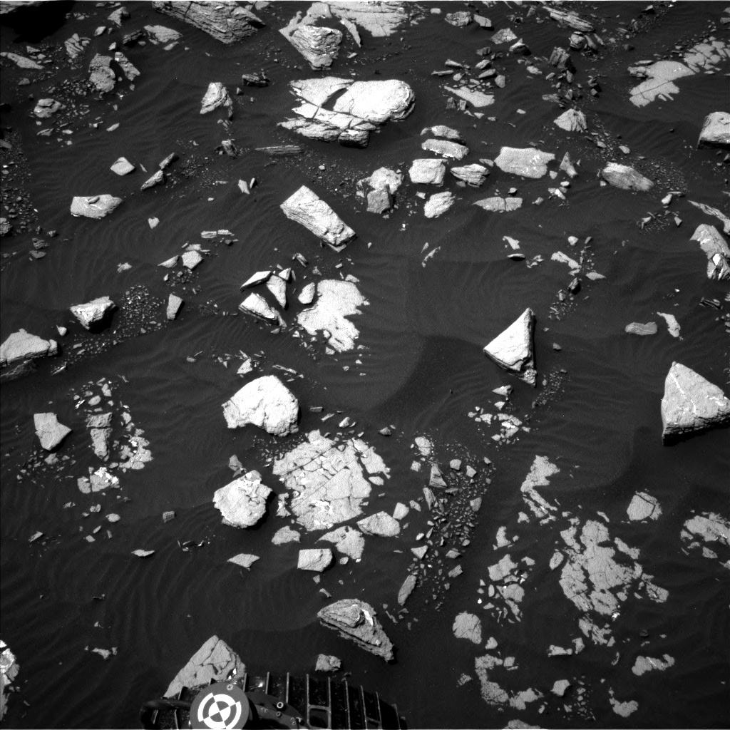 Nasa's Mars rover Curiosity acquired this image using its Left Navigation Camera on Sol 1508, at drive 936, site number 59