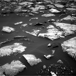 Nasa's Mars rover Curiosity acquired this image using its Right Navigation Camera on Sol 1508, at drive 690, site number 59