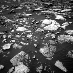 Nasa's Mars rover Curiosity acquired this image using its Right Navigation Camera on Sol 1508, at drive 750, site number 59