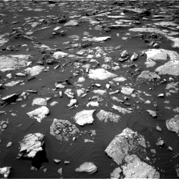 Nasa's Mars rover Curiosity acquired this image using its Right Navigation Camera on Sol 1508, at drive 756, site number 59