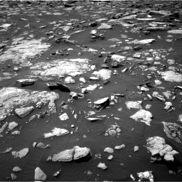 Nasa's Mars rover Curiosity acquired this image using its Right Navigation Camera on Sol 1508, at drive 768, site number 59