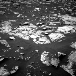 Nasa's Mars rover Curiosity acquired this image using its Right Navigation Camera on Sol 1508, at drive 810, site number 59