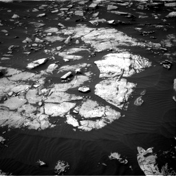 Nasa's Mars rover Curiosity acquired this image using its Right Navigation Camera on Sol 1508, at drive 834, site number 59