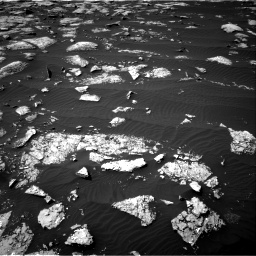 Nasa's Mars rover Curiosity acquired this image using its Right Navigation Camera on Sol 1508, at drive 876, site number 59